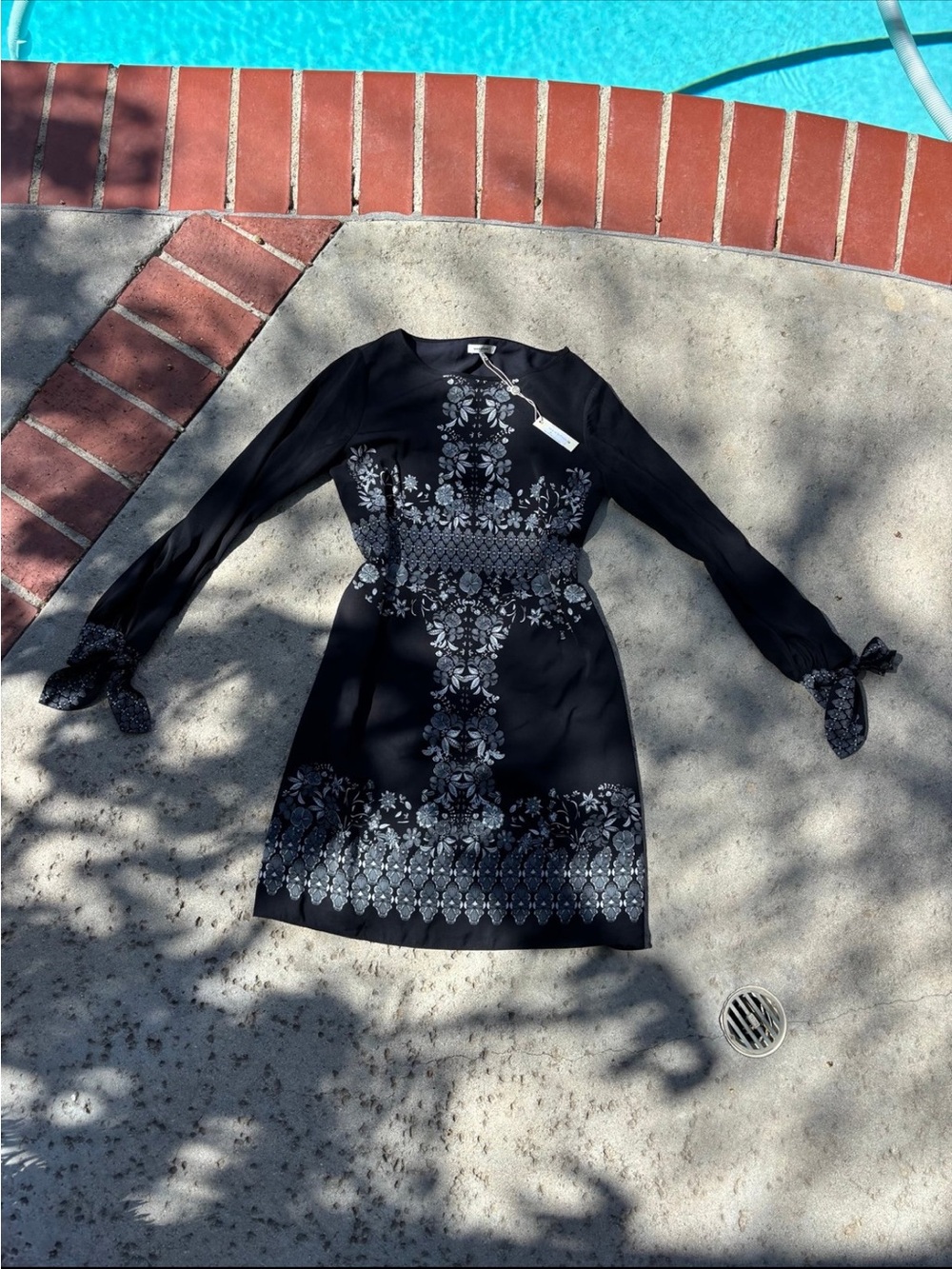Max Studio Black Midi Dress
